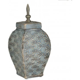 Inart Διακοσμητικό Βάζο Κεραμικό 14x14x33cmΚωδικός: 3-70-140-0003  Inart Διακοσμητικό Βάζο Κεραμικό 14x14x33cmΚωδικός: 3-70-140-0003