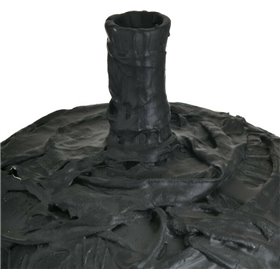 Inart Διακοσμητικό Βάζο Κεραμικό Μαύρο 25x25x24cmΚωδικός: 3-70-266-0045  Inart Διακοσμητικό Βάζο Κεραμικό Μαύρο 25x25x24cmΚωδικός: 3-70-266-0045