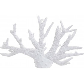 Inart Διακοσμητικό Χώρου Πολυρητίνης Λευκό 32.5x6x18cm Inart Διακοσμητικό Χώρου Πολυρητίνης Λευκό 32.5x6x18cm