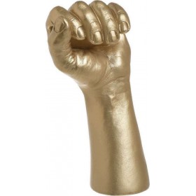 Inart Διακοσμητικό Χώρου Χέρι Πολυρητίνης Χρυσό 23x10x8cm Inart Διακοσμητικό Χώρου Χέρι Πολυρητίνης Χρυσό 23x10x8cm