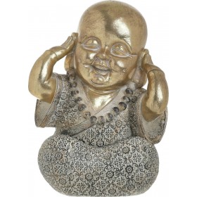 Inart Διακοσμητικός Βούδας Πολυρητίνης 16x15x22cm Inart Διακοσμητικός Βούδας Πολυρητίνης 16x15x22cm
