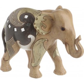 Inart Διακοσμητικός Ελέφαντας Πολυρητίνης 17x7x13cm Inart Διακοσμητικός Ελέφαντας Πολυρητίνης 17x7x13cm