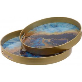 Inart Δίσκος Σερβιρίσματος Πλαστικός Πολύχρωμος 2τμχΚωδικός: 3-70-684-0012  Inart Δίσκος Σερβιρίσματος Πλαστικός Πολύχρωμος 2τμχΚωδικός: 3-70-684-0012