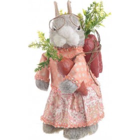 Inart Επιτραπέζιος Διακοσμητικός Λαγός 16x13x26cm Inart Επιτραπέζιος Διακοσμητικός Λαγός 16x13x26cm