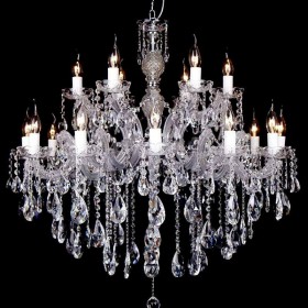 Inart Πολυέλαιος Ø90cm με Κεράκια Διάφανος 3-10-917-0065 Inart Πολυέλαιος Ø90cm με Κεράκια Διάφανος 3-10-917-0065