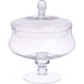 Inart Φοντανιέρα Με Καπάκι Με ΠόδιΚωδικός: 3-60-095-0029 