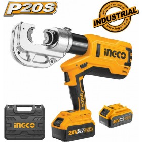 Ingco Ηλεκτρική Πρέσα Ακροδεκτών Πρέσα Καλωδίων 20V 2x4Ah