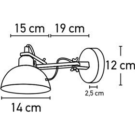 Inlight 43382 Φωτιστικό Τοίχου Λευκό Inlight 43382 Φωτιστικό Τοίχου Λευκό