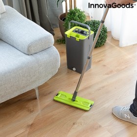 InnovaGoods Σετ Κουβάς με Σφουγγαρίστρα Mop V0103061 InnovaGoods Σετ Κουβάς με Σφουγγαρίστρα Mop V0103061