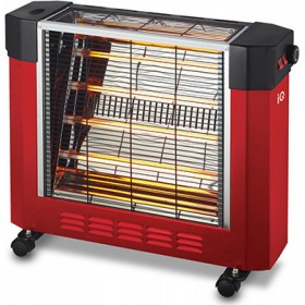 IQ HT-1477 Σόμπα Χαλαζία με Θερμοστάτη 2400W Red IQ HT-1477 Σόμπα Χαλαζία με Θερμοστάτη 2400W Red