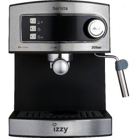 Izzy 6823 Barista Μηχανή Espresso 850W Πίεσης 20bar Izzy 6823 Barista Μηχανή Espresso 850W Πίεσης 20bar