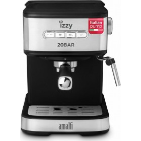 Izzy Amalfi IZ-6004 Μηχανή Espresso 1000W Πίεσης 20bar Izzy Amalfi IZ-6004 Μηχανή Espresso 1000W Πίεσης 20bar