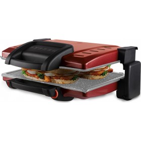 Izzy Family Grill Ceramic Τοστιέρα Γκριλιέρα με Αποσπώμενες Πλάκες για 4 Τοστ 2100W Izzy Family Grill Ceramic Τοστιέρα Γκριλιέρα με Αποσπώμενες Πλάκες για 4 Τοστ 2100W