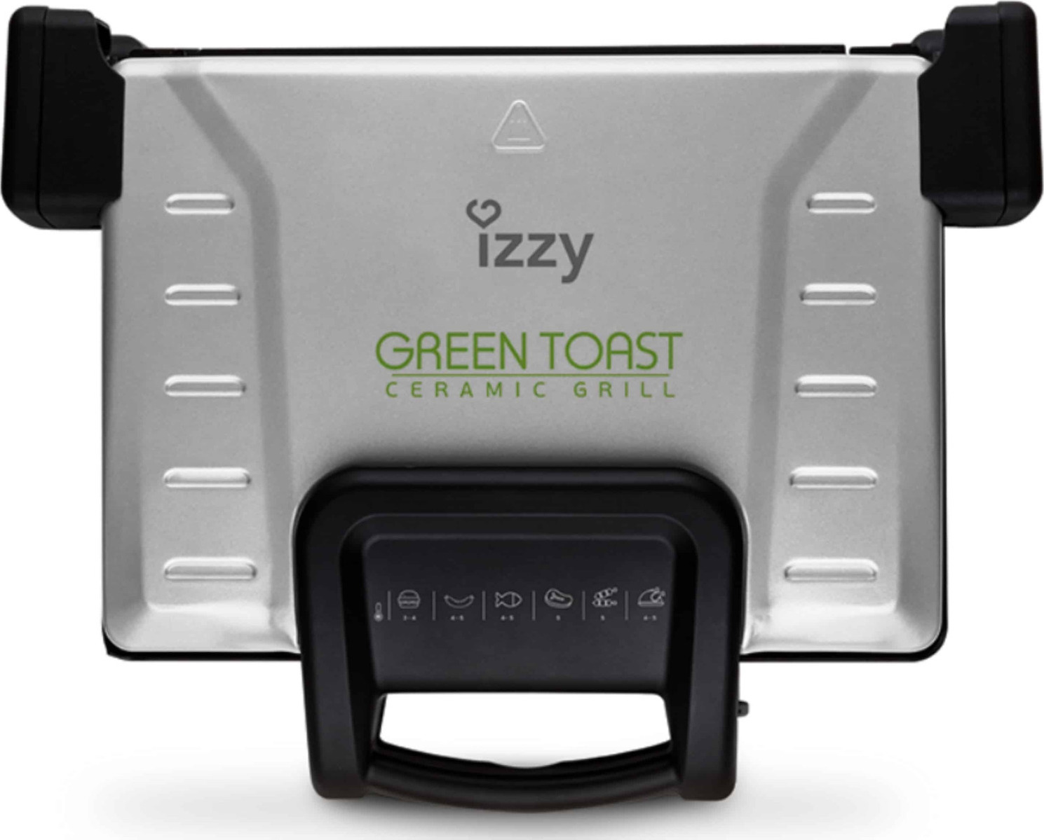 Izzy Green Toast XL Τοστιέρα με Αποσπώμενες Πλάκες για 4 Τοστ 2100W Izzy Green Toast XL Τοστιέρα με Αποσπώμενες Πλάκες για 4 Τοστ 2100W