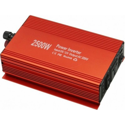 Rolinger Inverter Τροποποιημένου Ημιτόνου 2500W 12V Μονοφασικό