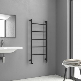 Karag Design 6-1200 Πετσετοκρεμάστρα Μαύρη 1200x560 194kcal/h