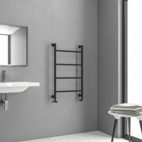 Karag Design 6-900 Πετσετοκρεμάστρα Μαύρη 900x560 194kcal/h