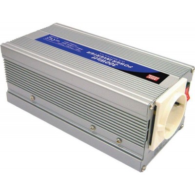 Mean Well A302-300-F3 Inverter Τροποποιημένου Ημιτόνου 300W 24V Μονοφασικό