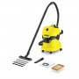 Karcher WD 4 Σκούπα Υγρών / Στερεών 1000W με Κάδο 20lt