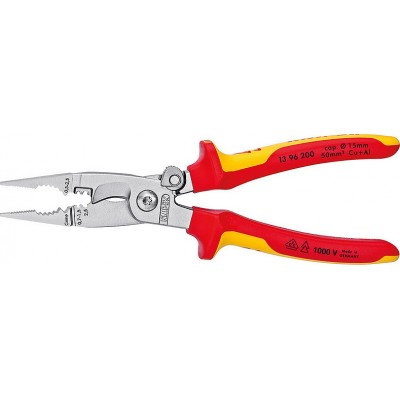 Knipex 1396200 Μυτοτσίμπιδο Ίσιο Ηλεκτρολόγου 200mm