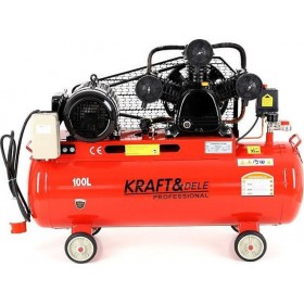 Kraft & Dele KD-1477 Κομπρεσέρ Αέρος με Ισχυ 5.2hp και Αεροφυλάκιο 100lt Kraft & Dele KD-1477 Κομπρεσέρ Αέρος με Ισχυ 5.2hp και Αεροφυλάκιο 100lt