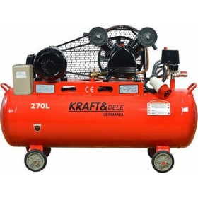 Kraft & Dele KD-409 Τριφασικό Κομπρεσέρ Αέρος με Ισχυ 7.5hp και Αεροφυλάκιο 270lt Kraft & Dele KD-409 Τριφασικό Κομπρεσέρ Αέρος με Ισχυ 7.5hp και Αεροφυλάκιο 270lt