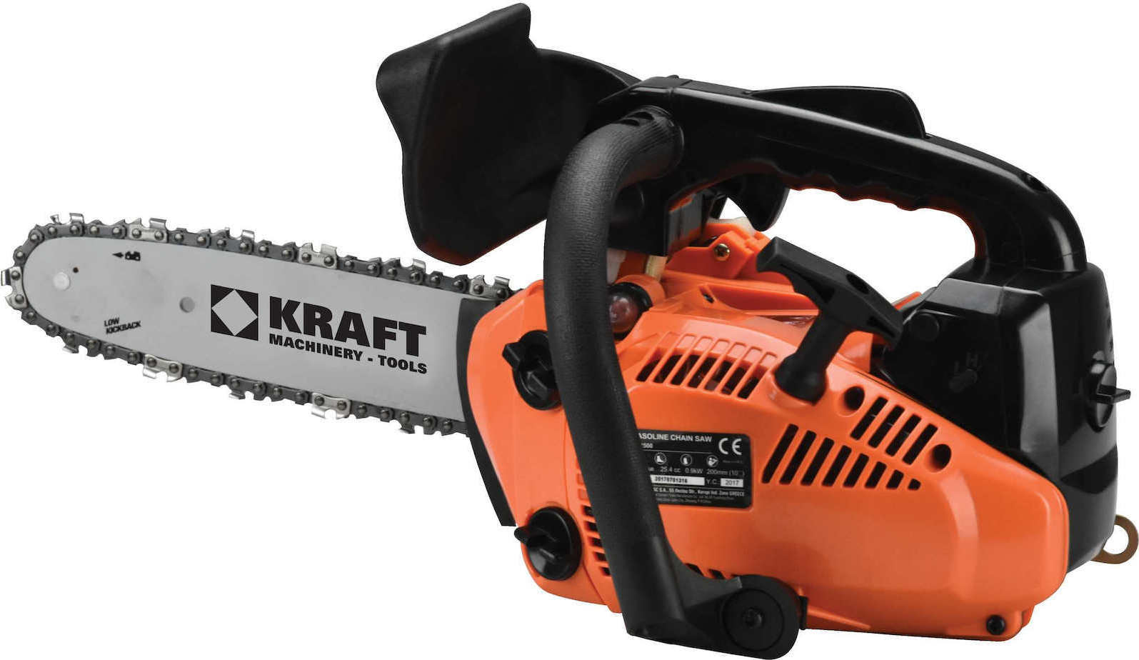 Kraft 691043 Αλυσοπρίονο Βενζίνης 3.25kg με Λάμα 25cm