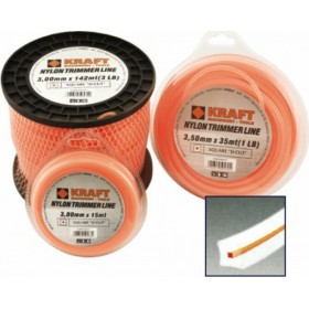 Kraft D-Cut 69328 Νήμα Μεσινέζας Τετράγωνο Μήκους 27m και Πάχους 4mm Kraft D-Cut 69328 Νήμα Μεσινέζας Τετράγωνο Μήκους 27m και Πάχους 4mm