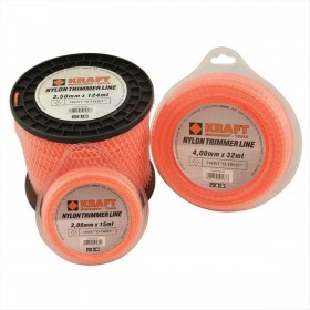 Kraft D-Twist 69346 Νήμα Μεσινέζας Τετράγωνο Στριφτό Μήκους 47m και Πάχους 4mm Kraft D-Twist 69346 Νήμα Μεσινέζας Τετράγωνο Στριφτό Μήκους 47m και Πάχους 4mm