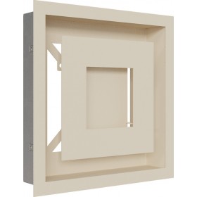 Kratki 22K/WIND Τετράγωνη Περσίδα Τζακιού 22x22cm Μπεζ Kratki 22K/WIND Τετράγωνη Περσίδα Τζακιού 22x22cm Μπεζ