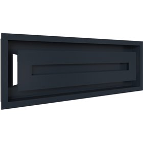 Kratki 49G/WIND Ορθογώνια Περσίδα Τζακιού 49x17cm Γκρι Kratki 49G/WIND Ορθογώνια Περσίδα Τζακιού 49x17cm Γκρι