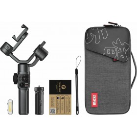 Zhiyun Smooth 5 Combo Gimbal Κινητού με Σταθεροποιητή 3 Αξόνων και 25 ώρες λειτουργίας Μαύρο Zhiyun Smooth 5 Combo Gimbal Κινητού με Σταθεροποιητή 3 Αξόνων και 25 ώρες λειτουργίας Μαύρο