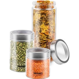 Lamart Δοχείο Γυάλινο Σετ 3τμχΚωδικός: LT6010 