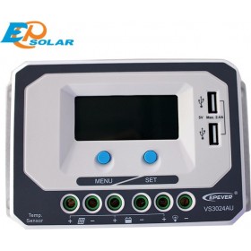 Epsolar VS3024AU Ρυθμιστής Φόρτισης PWM 24V 30A Epsolar VS3024AU Ρυθμιστής Φόρτισης PWM 24V 30A