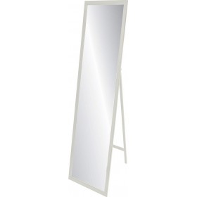 Liberta Καθρέπτης Δαπέδου Ξύλινος Simple Λευκός 45x4.6x146cm Liberta Καθρέπτης Δαπέδου Ξύλινος Simple Λευκός 45x4.6x146cm