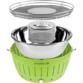 LotusGrill Ψησταριά Κάρβουνου 40.5x40.5cm G435 XL Lime Green LotusGrill Ψησταριά Κάρβουνου 40.5x40.5cm G435 XL Lime Green