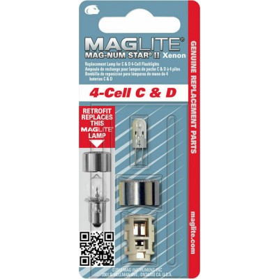 Maglite C &amp D 4-Cell Λαμπάκι ΦακούΚωδικός: 30-90-0015 