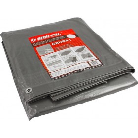 Mar-Pol Μουσαμάς Αδιάβροχος με Κρίκους 5x6m M85155 Mar-Pol Μουσαμάς Αδιάβροχος με Κρίκους 5x6m M85155