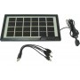 GD-10X Ηλιακός Φορτιστής Φορητών Συσκευών 3.8W 6V με σύνδεση USB