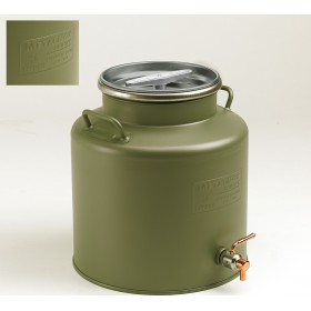 Metal Box Δοχείο Inox 28B180 Πράσινο με Βιδωτό Καπάκι 20lt