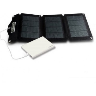 Ηλιακός Φορτιστής Φορητών Συσκευών 6W 5V με σύνδεση USB (20052-68)