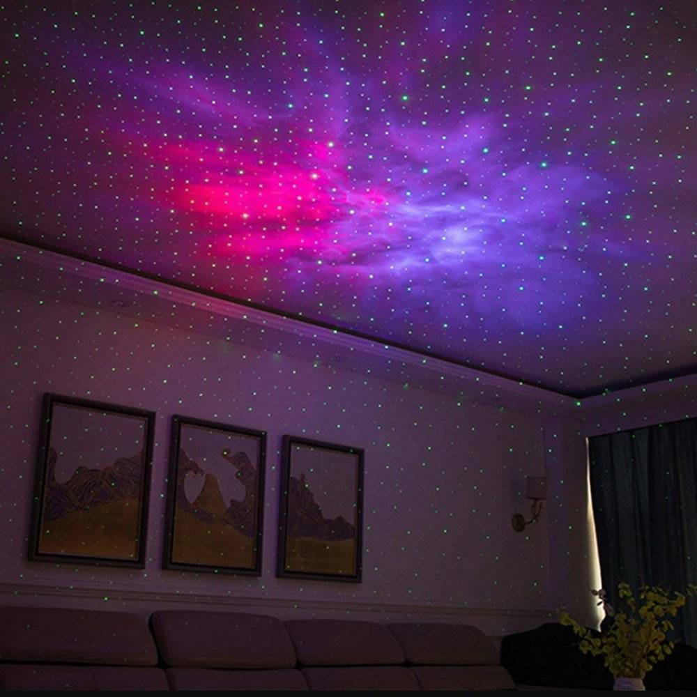 Nebula Star Projector 2.0 Διακοσμητικό Φωτιστικό LED Επιτραπέζιο σε Λευκό Χρώμα