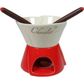 Next Deco Σετ Φοντύ Κόκκινο - Μπεζ 24456------2