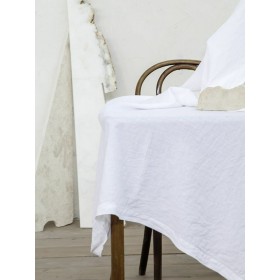 Nima Linho Σουπλά Υφασμάτινο Λευκό 50x35cm Σετ 2τμχ Nima Linho Σουπλά Υφασμάτινο Λευκό 50x35cm Σετ 2τμχ