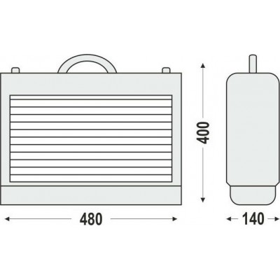 Olympia Electronics Ηλεκτρική Εντομοπαγίδα RT-12