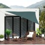 Outsunny Τριγωνικό Σκιάστρο Πράσινο 185g / m² 3x3x3m 100110-033G