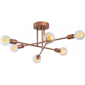 Pakoworld PWL-0102 Μεταλλική Πλαφονιέρα Οροφής ΧάλκινηΚωδικός: 071-000765  Pakoworld PWL-0102 Μεταλλική Πλαφονιέρα Οροφής ΧάλκινηΚωδικός: 071-000765