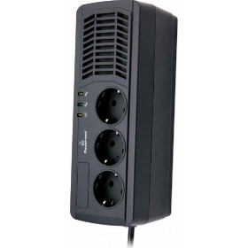 Powertech PT-AVR1000I Compact Σταθεροποιητής Τάσης 1000VA με 3 Πρίζες Ρεύματος