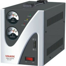 VMARK RE02-2000VA Σταθεροποιητής Τάσης Relay με 1 Πρίζα Ρεύματος VMARK RE02-2000VA Σταθεροποιητής Τάσης Relay με 1 Πρίζα Ρεύματος