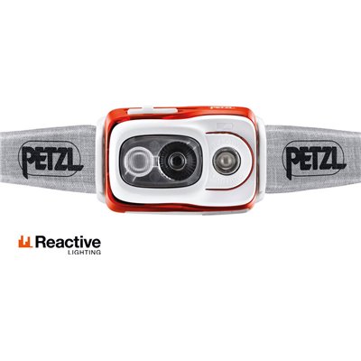 Petzl Φακός Κεφαλής Επαναφορτιζόμενος Led 900lm Swift RL E095BA01 Πορτοκαλί